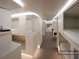 Спальніе места в самолете. Travel AdverMAN